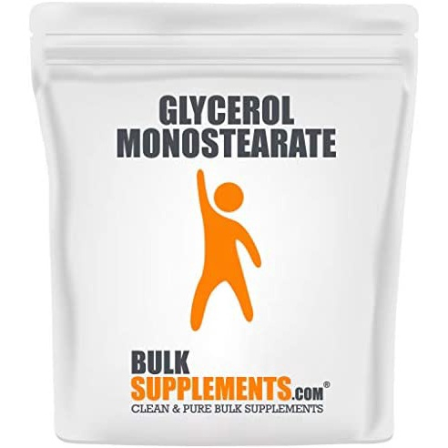 BulkSupplements Glicerol Monoestearato em Pó Pré treino em Pó