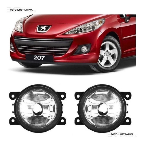 Par Farol De Milha Auxiliar Peugeot 207 307 Hoggar 10 A 13 No Shoptime