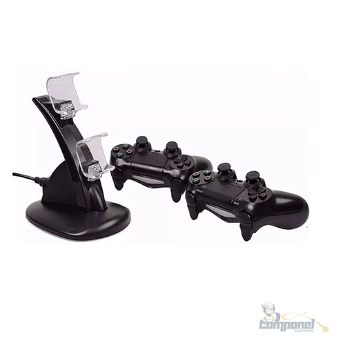 Carregador Duplo Para Controle Playstation Dupla Doca De Carga Docking