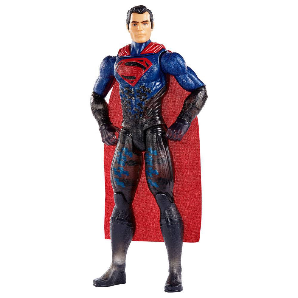 Boneco Superman Uniforme Camuflado Liga Da Justiça 30 Cm Mattel no