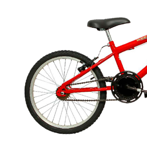 Bicicleta Infantil Aro Bmx Masculina Vermelho Preto Monark No Shoptime