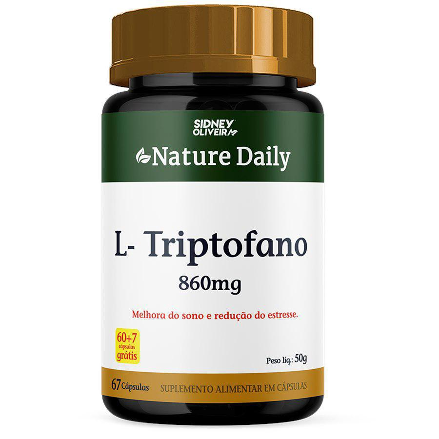 L Triptofano 860Mg Nature Daily 60 Cáps 7 Sidney Oliveira no Shoptime