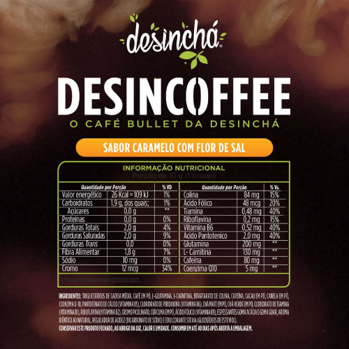 2X Desincoffee Caramelo Flor De Sal No Shoptime