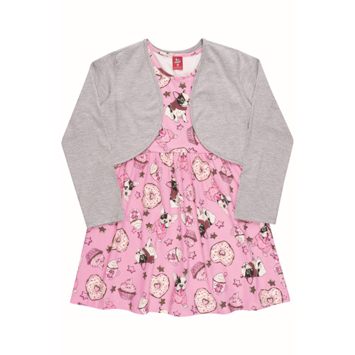 Vestido Bolero Infantil Bee Loop No Shoptime