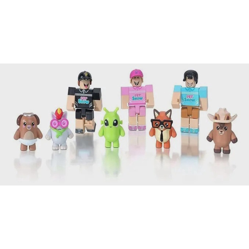 Roblox Kit Bonecos Articulados e Acessórios Pet Show Sunny no Shoptime