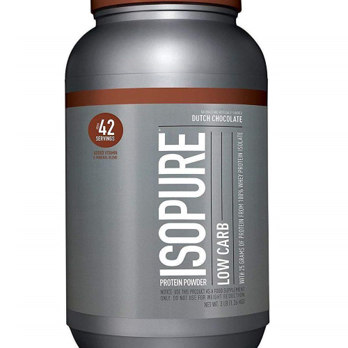 Isopure Low Carb Nature S Best Sabores Dutch Chocolate No Shoptime