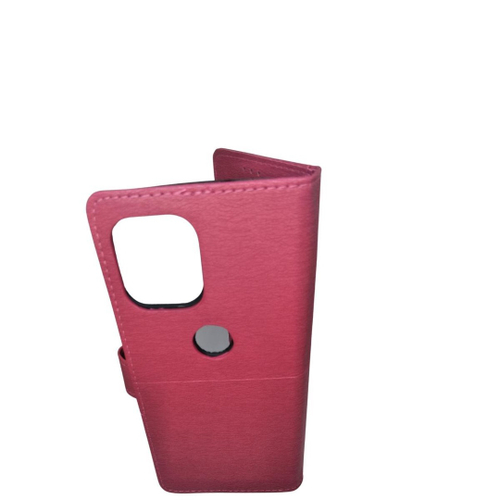 Capa Capinha Carteira Couro Celular Motorola Moto G100 Rosa No Shoptime