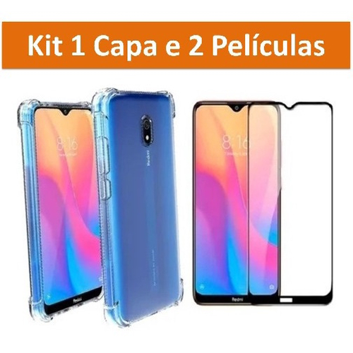 Capa Capinha Case Anti Impacto Compat Vel Redmi A Pelicula Vidro