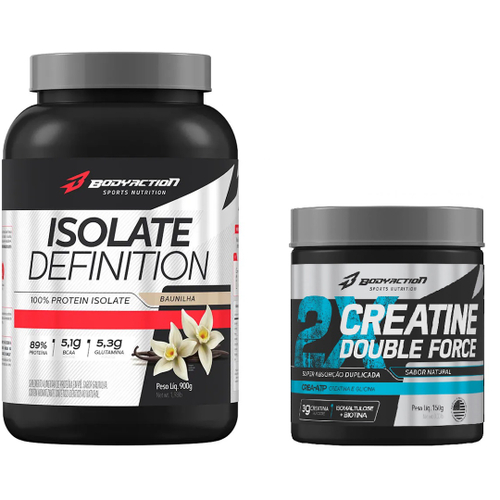 Suplemento Para Ganho De Massa Musuclar Kit Hipertrofia Whey Isolate