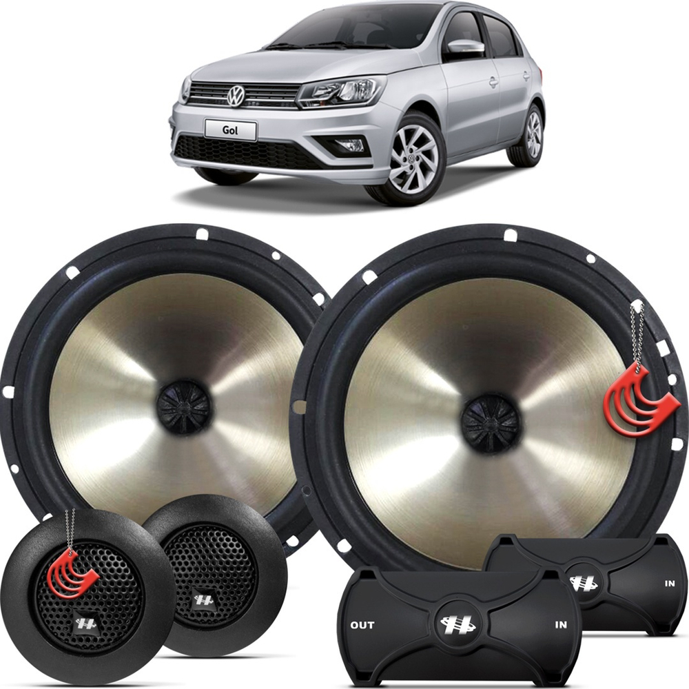 Kit Alto Falantes Dianteiros Volkswagen Gol G At