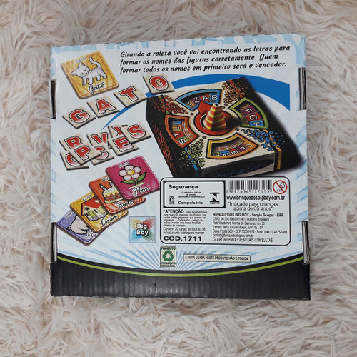 Kit 4 Jogo Educativo Soletrando Roleta Pedagógico Cartas no Shoptime