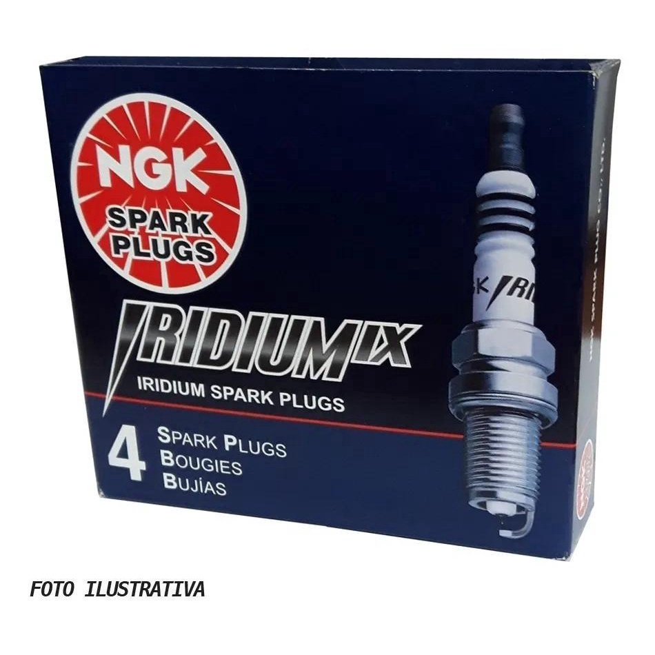 Jogo De Velas Ngk Iridium Ford Ka Zetec Flex Em Diant No Shoptime