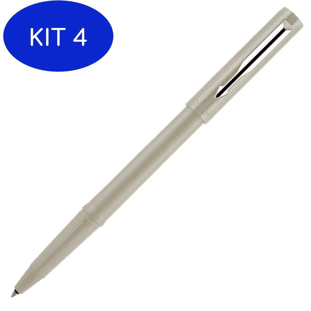 Kit Caneta Rollerball Parker Beta Standard Taupe No Shoptime