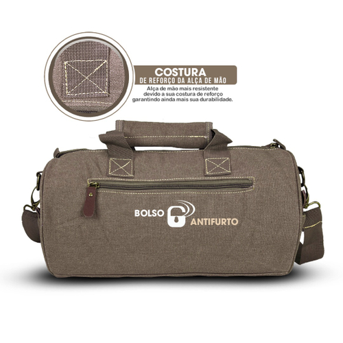 Bolsa Academia Transversal Masculina Feminina Refor Ada Lona No Shoptime