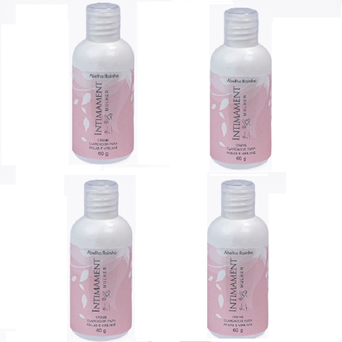 Kit 4 Creme Clareador Para Axilas E Virilhas Intimament Mulher Abelha