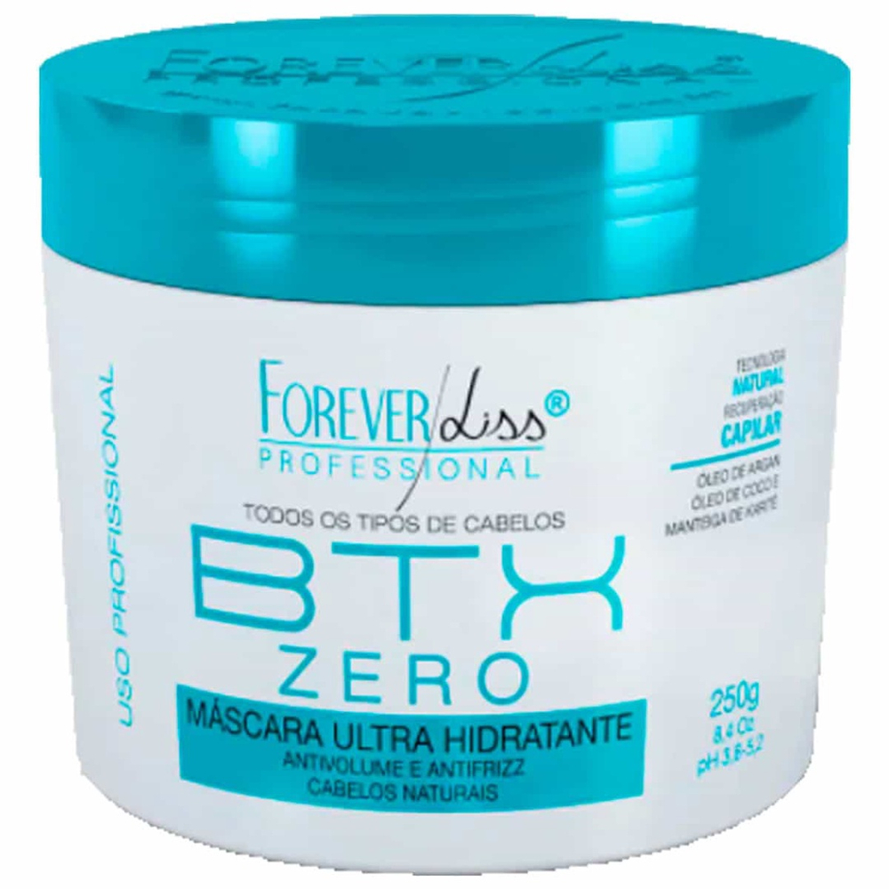 Forever Liss Botox Zero Hidratante Sem Formol 250g No Shoptime