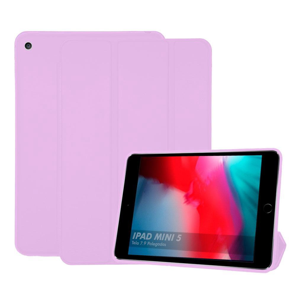 Capa Case Para Ipad Mini 5 Smart Magnética Top Rosa Claro no Shoptime