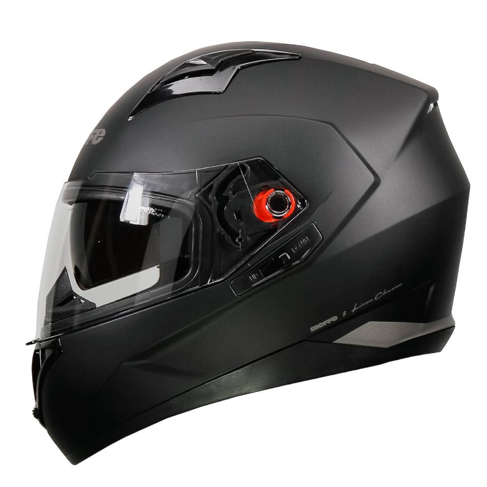 Capacete Bieffe B L Classic Preto Fosco Grafite No Shoptime