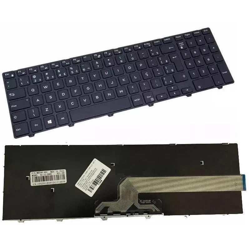 Teclado Laptop Dell 17 5000 5748 5749 5758 5759 No Shoptime