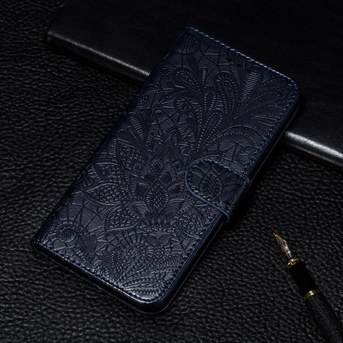 Capa De Couro Floral Estilo Livro Flip Para Lg G G S V Thinq Stylo