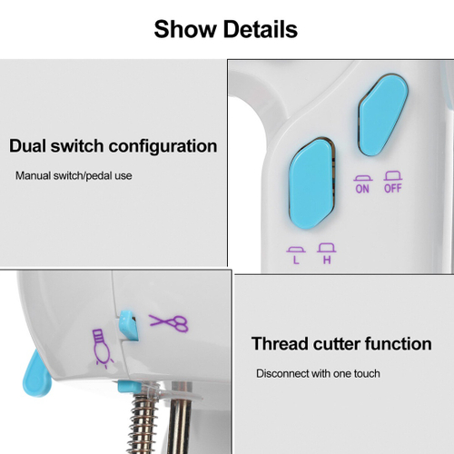 Mini M Quina De Costura M Quina De Tric Port Til Multifuncional M Quina
