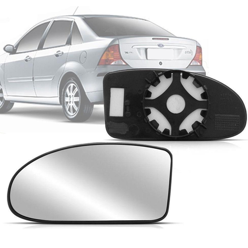 Lente Do Retrovisor Ford Focus Ano 2000 A 2006 Lado Esquerdo No Shoptime