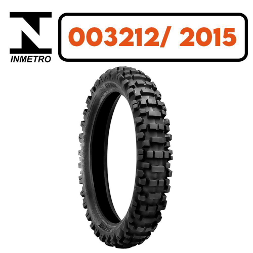 Pneu Traseiro 110 90 19 Moto Trilha Cross 3037 Technic No Shoptime