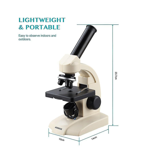 Microscópio biológico monocular de Aomekie 70x 400x lâmpadas de lâmpada