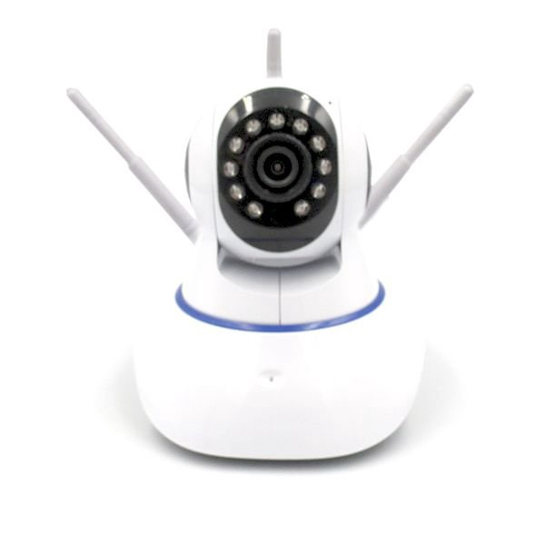 Camera Ip Onvif Antenas Fullhd Conex O Wi Fi No Shoptime