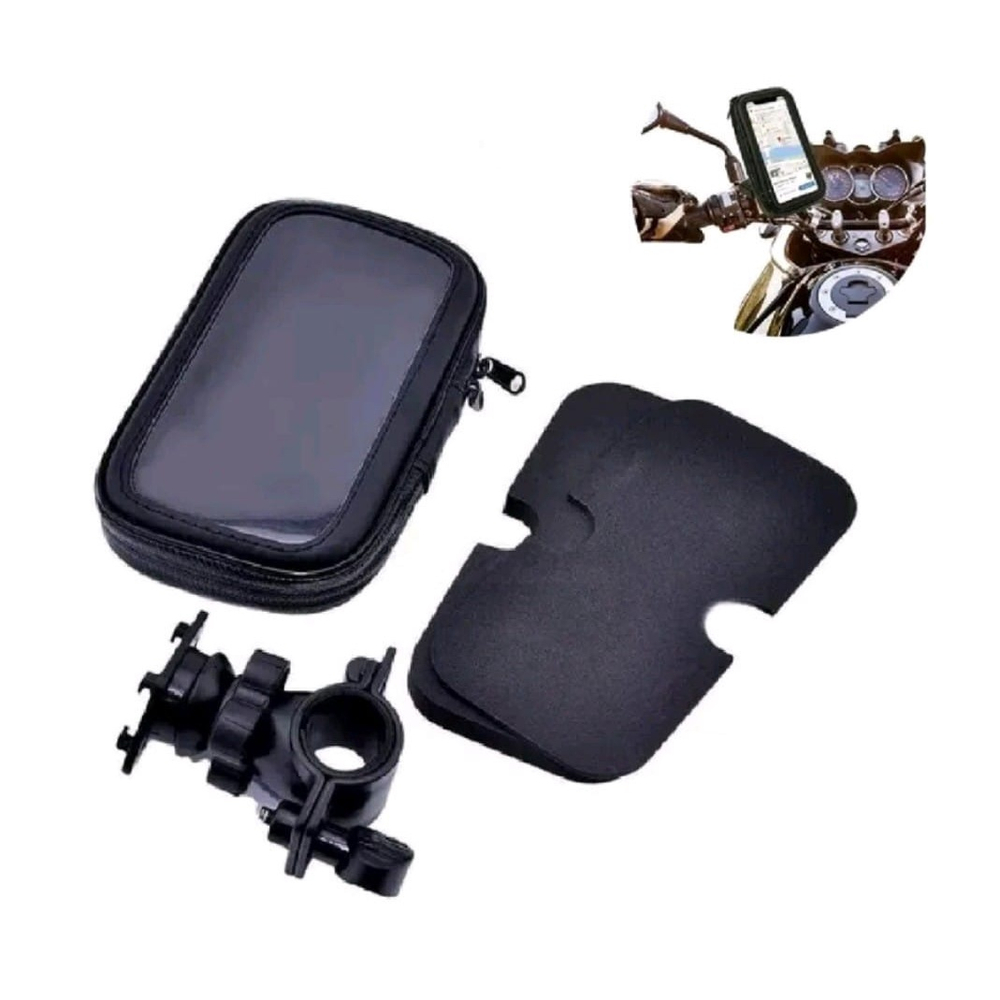 Suporte Capa Po Celular Gps Guid O Bike Bicicleta Moto Case Imperme Vel