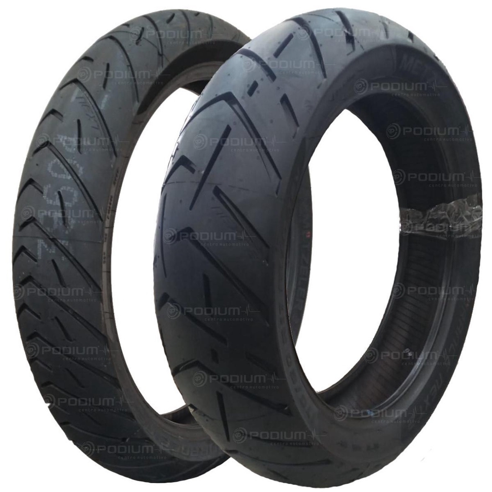 Par Pneu Moto 120 70R19 E 170 60R17 Tourance Next 2 No Shoptime