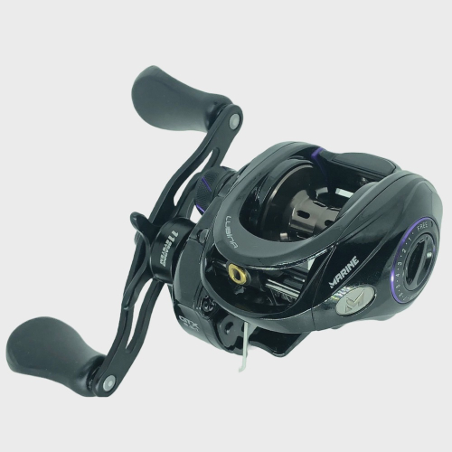 Carretilha De Pesca Marine Lubina Black Widow Gtx Rolamentos Kg