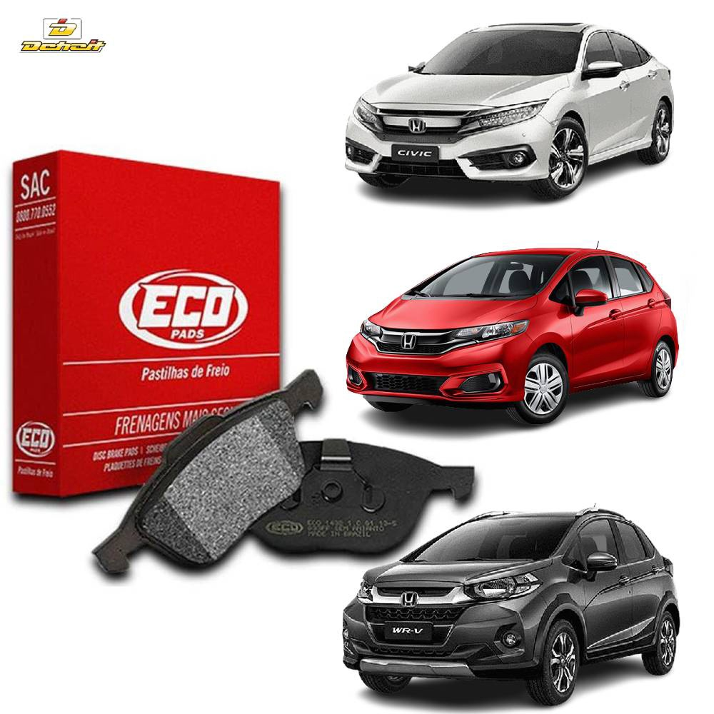 Pastilha Freio Honda Fit City Wr Ano 2015 A 2019 No Shoptime