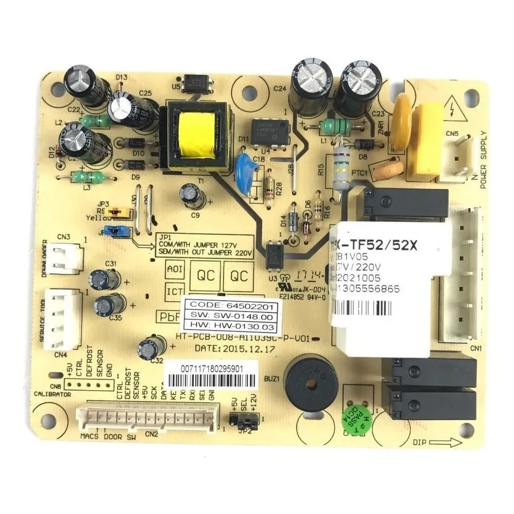 Placa De Pot Ncia Para Refrigerador Electrolux Tf Tf X Tf