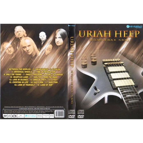 Dvd Cd Uriah Heep Years Of Rock N Roll No Shoptime