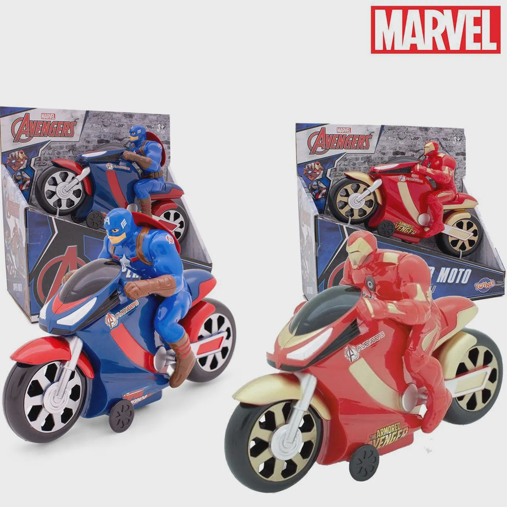 Super Moto de Fricção Herói Vingadores 2 Toyng no Shoptime