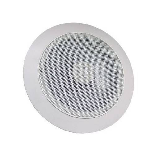 Arandela 6 Coaxial 55W Rms Redonda AR6 Branca Orion No Shoptime