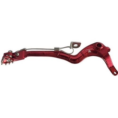 Pedal Freio Alumínio Forjado Red Dragon Honda crf 230 Vermelho no Shoptime