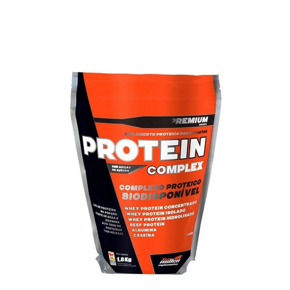 Protein Complex 1 8kg New Millen Baunilha No Shoptime