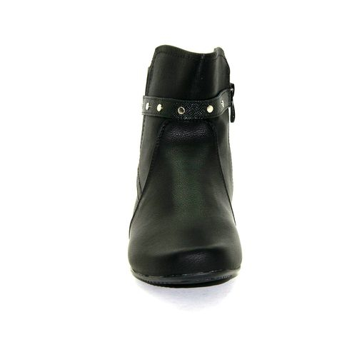 bota mooncity cano curto tiras