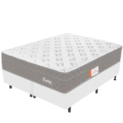 Cama Box Colchão Queen com Pillow Top Dupla Face Ortopédico Firme Sleep 158x198x56cm - Bf colchões é boa?