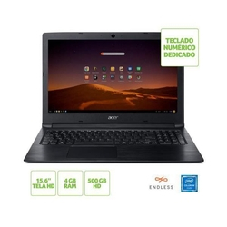 Notebook acer a315-33-c58d celeron n3060 4gb 500gb 15,6" linux endless os - nx.haaal.002 é boa?
