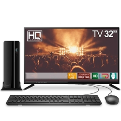 Computador TV 32" PC Intel Core i5 8GB 1TB HDMI Áudio EasyPC Play é boa?