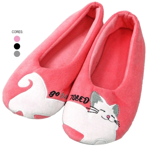 sapato pantufa feminino