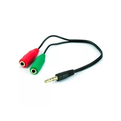 Cabo Adaptador P3 Macho x 2 P2 Fêmea para Fone e Microfone é boa?