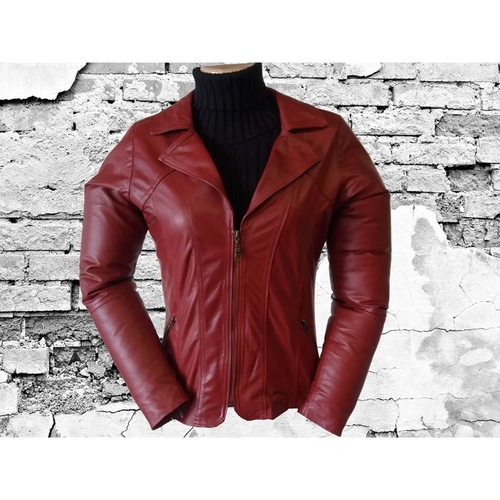 blazer feminino de couro