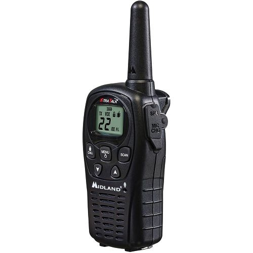 Rádio Midland LXT500VP3 GMRS Two Way Walkie Talkie Set 24 Mile Faixa 2 ...