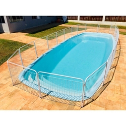 Cercado Para Piscina Proteção Cães Pet Cão Cachorro 4x90cm é boa?
