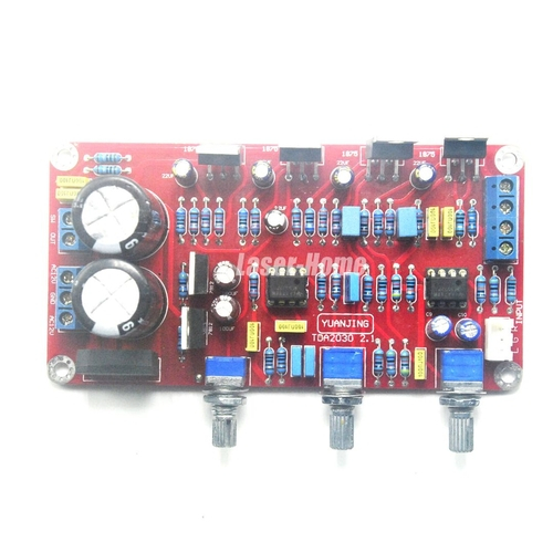 LM1875 2.1 Canal 50W Áudio Subwoofer Amplifier Board Montado NE5532 IC ...