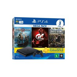 Console Ps4 1TB + 5 Jogos + Controle DualShock 4 Bundle Hits 7 - Sony é boa?